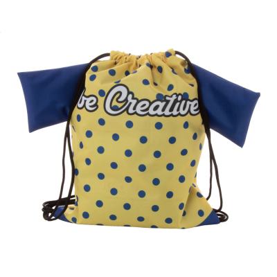 Picture of CUSTOM DRAWSTRING BAG FOR CHILDRENS in Black