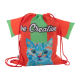Picture of CUSTOM DRAWSTRING BAG FOR CHILDRENS in Red