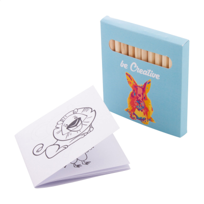 Picture of CUSTOM COLOURING SET, ANIMALS in White