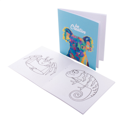 Picture of CUSTOM COLOURING BOOKLET, ANIMALS in White