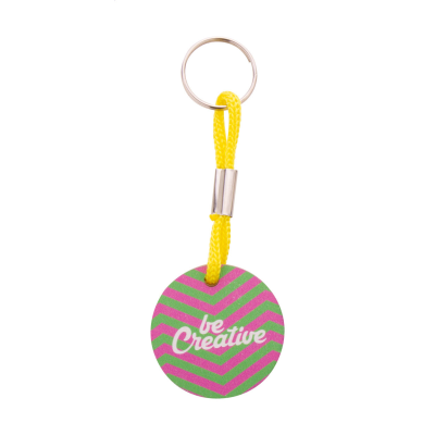Picture of CUSTOM KEYRING in Yellow