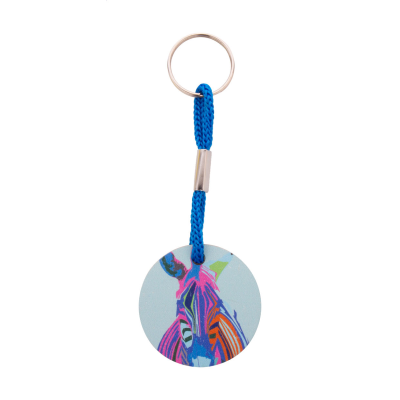 Picture of CUSTOM KEYRING in Blue