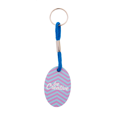 Picture of CUSTOM KEYRING in Blue