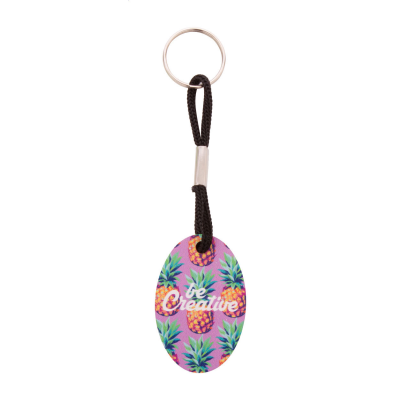 Picture of CUSTOM KEYRING in Black