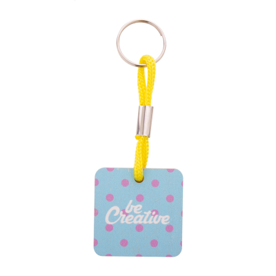 Picture of CUSTOM KEYRING in Yellow