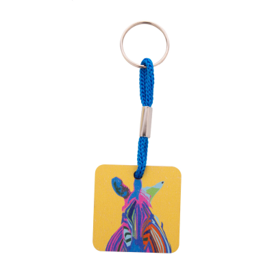 Picture of CUSTOM KEYRING in Blue