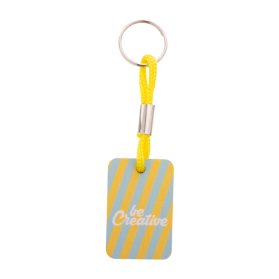 Picture of CUSTOM KEYRING in Yellow