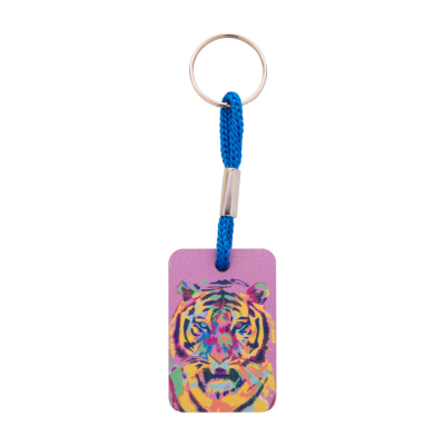 Picture of CUSTOM KEYRING in Blue