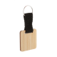 Picture of BAMBOO KEYRING, SQUARE in Natural