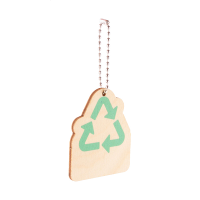 Picture of KEYRING, RECYCLING in Natural