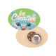 Picture of CUSTOM MAGNETIC BADGE in Natural