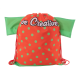 Picture of CUSTOM DRAWSTRING BAG in Red
