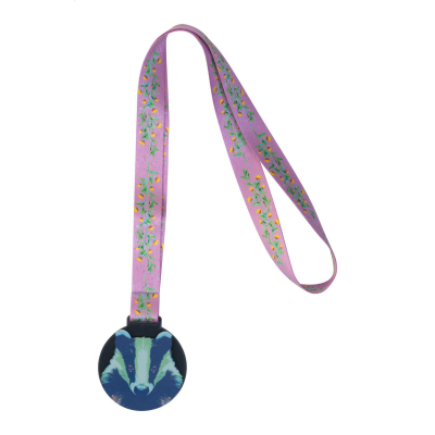 Picture of CUSTOM MEDAL in Clear Transparent Black.