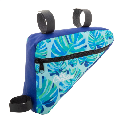 Picture of CUSTOM BICYCLE FRAME BAG in Black.