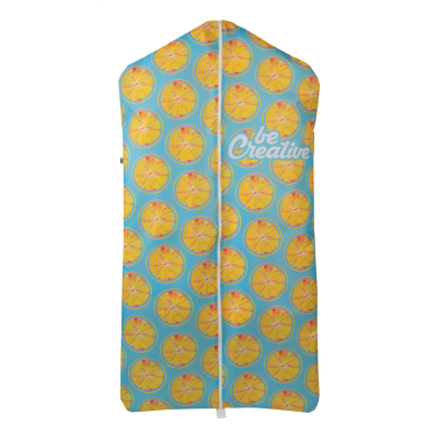 Picture of CUSTOM GARMENT BAG in White.