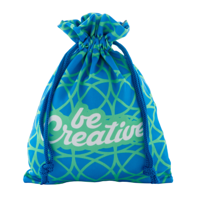 Picture of CUSTOM GIFT BAG, MEDIUM in Blue.