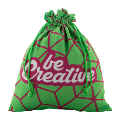 Picture of CUSTOM GIFT BAG, LARGE in Green.