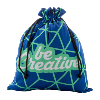 Picture of CUSTOM GIFT BAG, LARGE in Black.