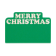 Picture of CHRISTMAS FRIDGE MAGNET in Green