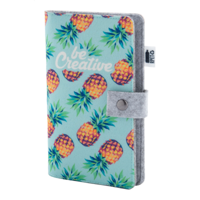Picture of CUSTOM RPET TRAVEL ORGANIZER in White.