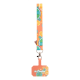 Picture of CUSTOM RPET MOBILE WRIST STRAP in White