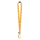 Picture of CUSTOM SUBLIMATION LANYARD in Yellow