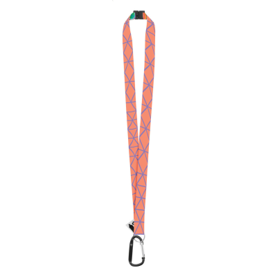 Picture of CUSTOM SUBLIMATION LANYARD in Black
