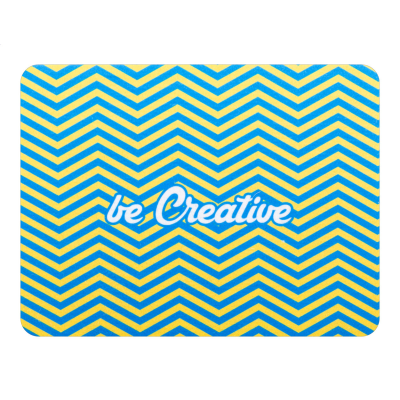 Picture of RPET MOUSEMAT in White.