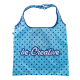 Picture of CUSTOM RPET SHOPPER TOTE BAG in White