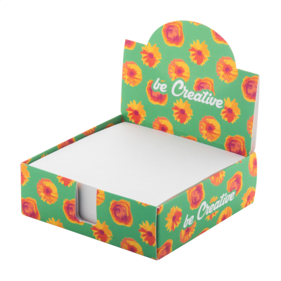 Picture of CUSTOM MEMO CUBE in White.