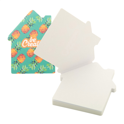 Picture of CUSTOM STICKY NOTE PAD in White.