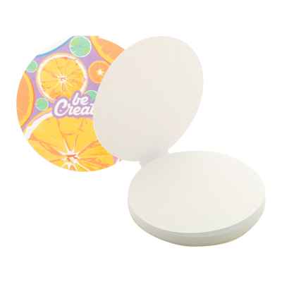 Picture of CUSTOM STICKY NOTE PAD in White.