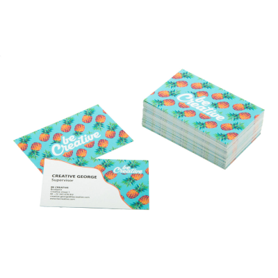 Picture of CUSTOM BUSINESS CARDS in White.