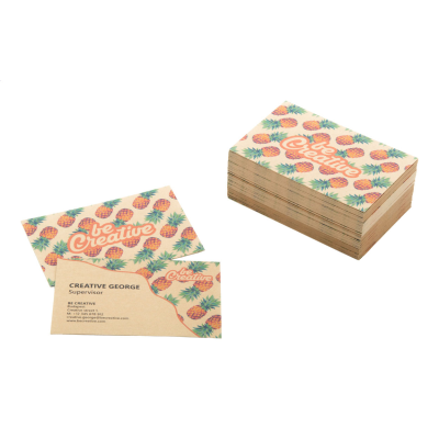 Picture of CUSTOM BUSINESS CARDS in Natural.