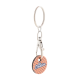 Picture of TROLLEY COIN KEYRING in Natural