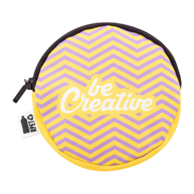 Picture of CUSTOM RPET PURSE in Black.