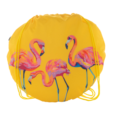 Picture of CUSTOM DRAWSTRING BAG in Yellow