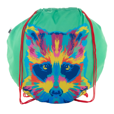 Picture of CUSTOM DRAWSTRING BAG in Red