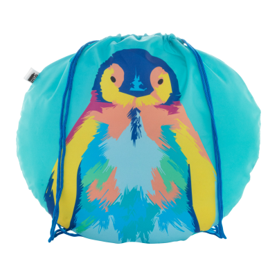 Picture of CUSTOM DRAWSTRING BAG in Blue