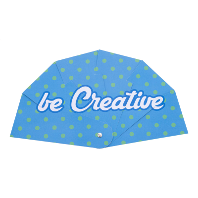 Picture of CUSTOM HAND FAN in White