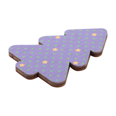 Picture of CUSTOM CHRISTMAS FRIDGE MAGNET, CHRISTMAS TREE in Natural.
