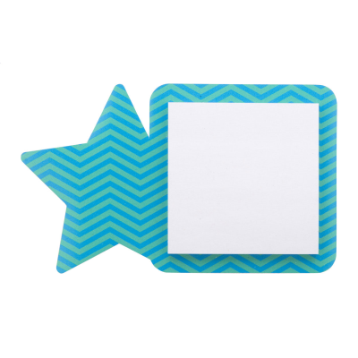 Picture of CUSTOM FRIDGE MAGNET, STAR in White.
