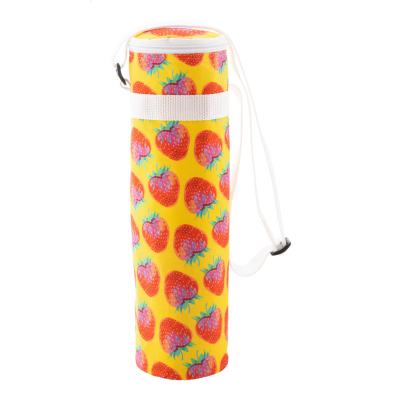 Picture of CUSTOM WINE BOTTLE COOL BAG in White