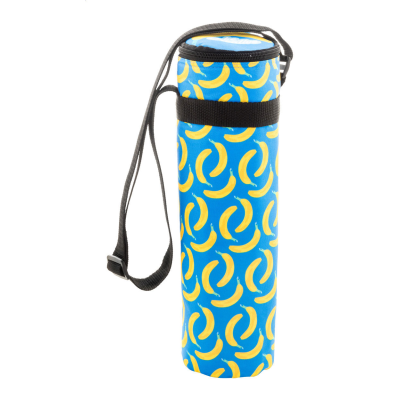 Picture of CUSTOM WINE BOTTLE COOL BAG in Black
