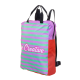Picture of CUSTOM RPET LAPTOP BACKPACK RUCKSACK in Black