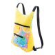 Picture of CUSTOM FOLDING RPET BACKPACK RUCKSACK in Black