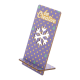 Picture of CHRISTMAS MOBILE PHONE HOLDER, SNOWFLAKE in Natural
