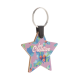 Picture of CUSTOM CHRISTMAS KEYRING, STAR in Natural
