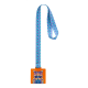 Picture of CUSTOM MEDAL in Clear Transparent Orange
