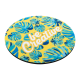 Picture of RPET FELT COASTER, CIRCLE in White